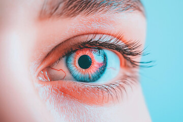 Fototapeta premium Close-up of a Cosmic Eye