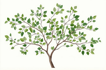 Detailed Tree Illustration