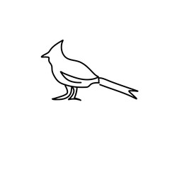 One line birds
