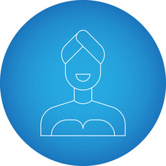 SPA single vector icon illustration