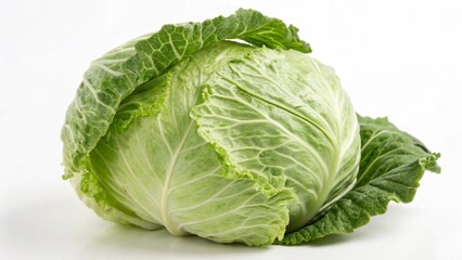 Cabbage On White Background