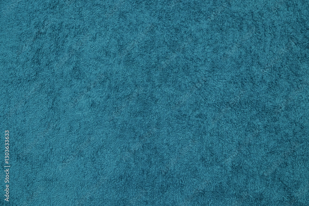 Poster texture background and abstract pattern of blue towel fabric. smooth and soft towel fabric. for grap