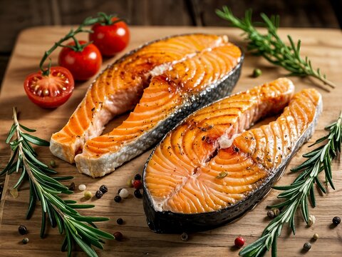 Healthy salmon recipes fish cooking meal fresh ingredients grilled seafood nutrition diet protein flavor dinner omega 3 somon