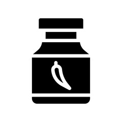spices glyph icon