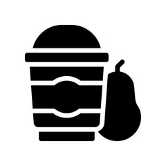 smoothie glyph icon