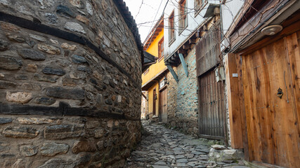 Village of Cumalikizik, UNESCO Heritage site, Bursa, Bursa Province, Turkey, 700 years old Ottoman village.