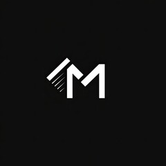 Minimalist Letter M Logo Design