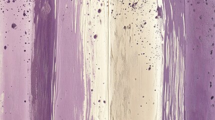 Vertical Stripes of Purple and Creamy Colors on Wooden Planks