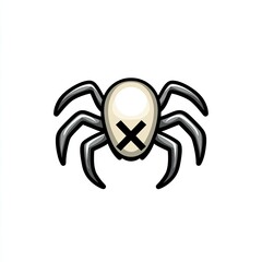 Spider with a Mark, Cartoon Style