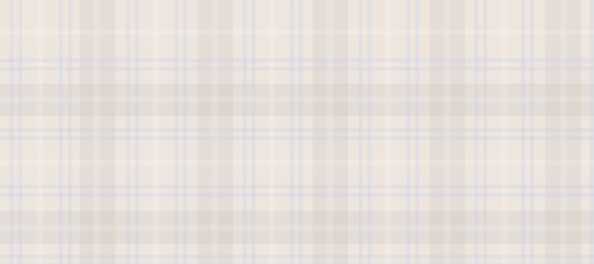 Plaid pastel pattern, light color lines background vector illustration