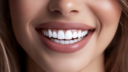 Fototapeta premium White teeth. Dental health concept