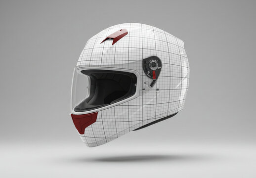 Motorcycle Helmet Mockup
