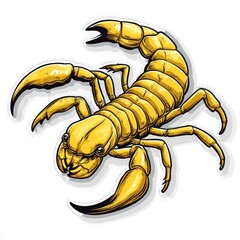 Yellow Scorpion Graphic Design
