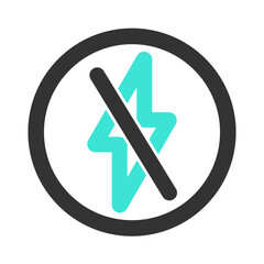 Recording pen black sky blue line icon pack