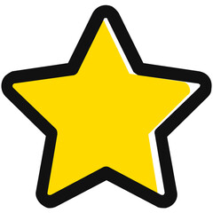 Template 3 black and yeollow touch icon pack