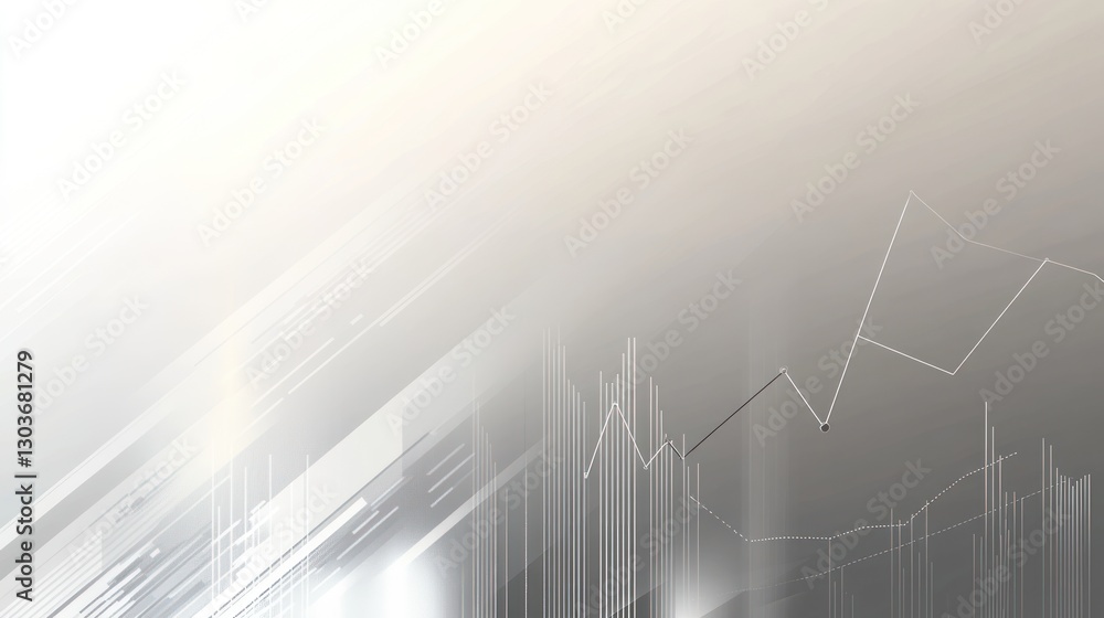 Poster abstract background graphic design, possible data visualization