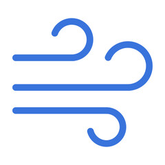 Weather blue outline icon pack
