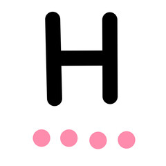 Morse code International alphabet