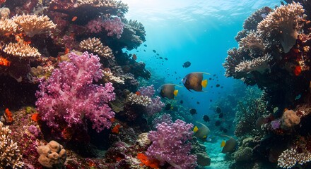 Graceful Reef Dwellers The Angelfish in Coral Gardens