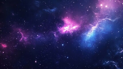 Fototapeta premium Galaxy Background Watercolor Abstract Background