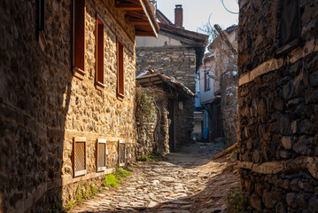 Village of Cumalikizik, UNESCO Heritage site, Bursa, Bursa Province, Turkey, 700 years old Ottoman village.
