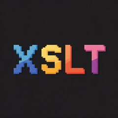 Obraz premium pixel art design