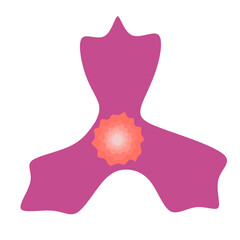 Elegant Simple Floral Vector Illustration