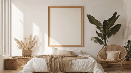 Boho Frame Set Poster Mockup