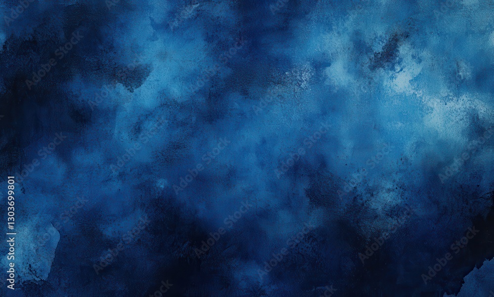 Poster deep blue abstract texture with varying shades and patterns, suitable for backgrounds or design proj