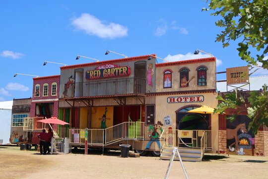 Travel photographs of the Gillespie County Fair in Fredericksburg, Texas