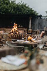 African Bushfire Dinner