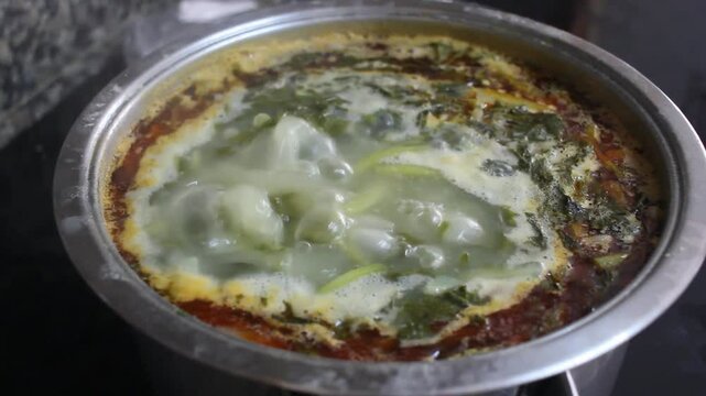 the process of making galician broth