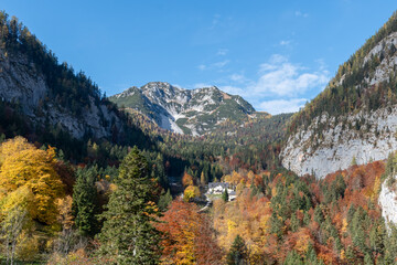 Fototapeta premium The Hallstatt Salt Mine is one of the oldest in the world – mining has been going on here for more than 7,000 years and once supplied almost all of Europe. Mining continues to this day.