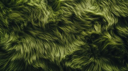 Obraz premium Close-up of lush, olive-green grass texture. Ideal for backgrounds, nature themes, or textures in design projects.