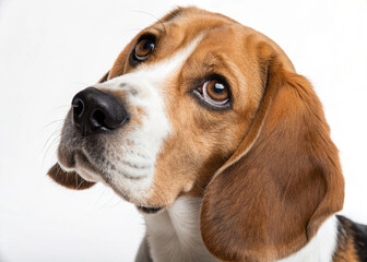 beagle puppy portrait