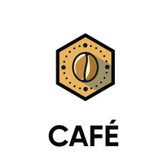 cafe or coffee logo premium design
