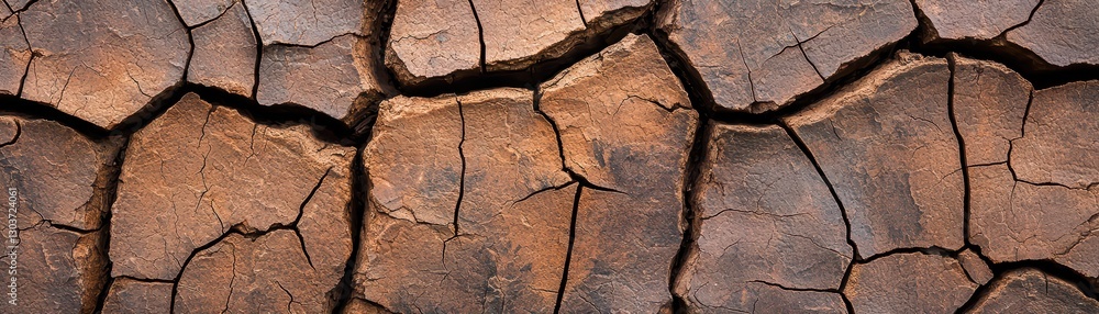 Aufkleber detailed close-up of tree bark showing intricate patterns and textures in natural chaos