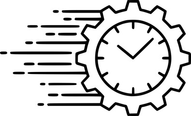 Fast service vector icon
