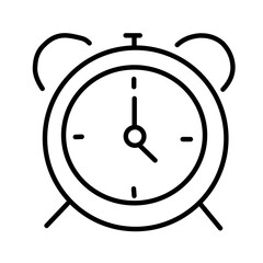 Time, date and address line icon