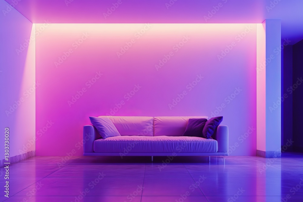 Poster digital question mark abstract technology background futuristic neon glowing lines circuit board dat