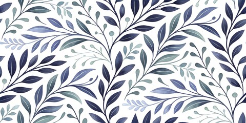 vector seamless pattern with feathers