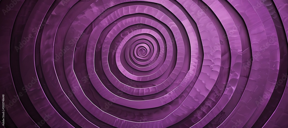 Poster elegant backdrop featuring overlapping concentric circles in rich purple tones for a stunning visual
