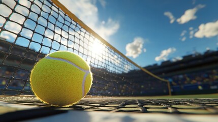 Tennis match action stadium sports photography bright day low angle competition insights