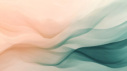 abstract background with blue waves