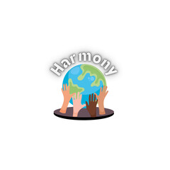 Harmony of the eart Tshirt Design