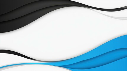 Fototapeta premium Discover a sleek, modern banner with a stunning blend of black and blue, perfect for creative designs and eyecatching presentations.