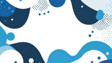 Discover a sleek blue abstract presentation background featuring modern lines and playful textures for a professional touch.