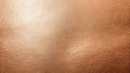 Elegant Rose Gold Leather Background with Texture and Copy Space for Design and Text Usage