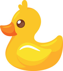 Toy duck for bath vector illustration