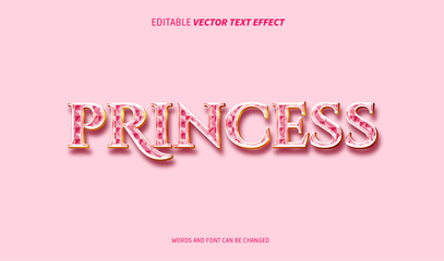 princess editable text effect © Hybernate